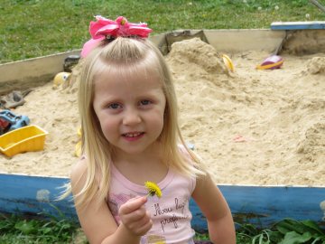 Collections Free Photos Vectors Beautiful 4 year old blonde girl holding a flower in a sand park beautiful, 4, year, old, blonde, girl, holding, flower, sand, park Flower, Love, People, Plants, Vegetation, 